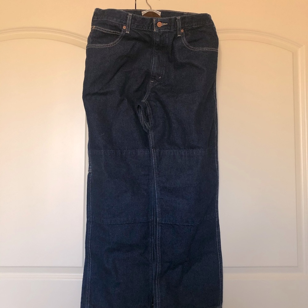 Men’s Levi Strauss Workwear Cargo Blue Jeans